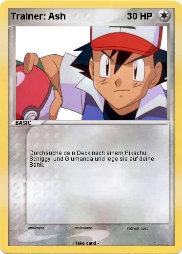 Pokemon Trainer: Ash
