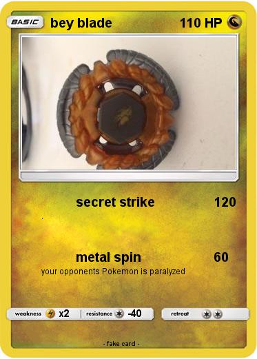 Pokemon bey blade