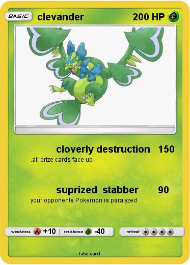 Pokemon clevander