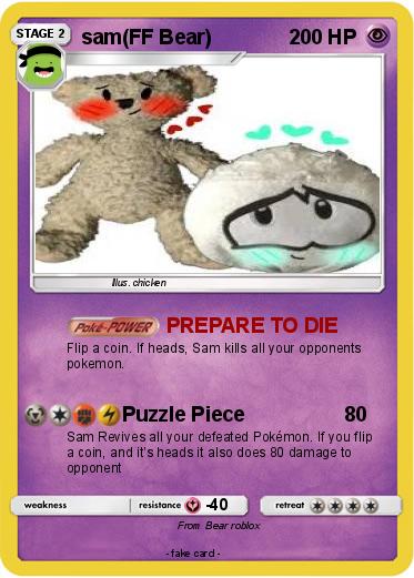 Pokemon sam(FF Bear)