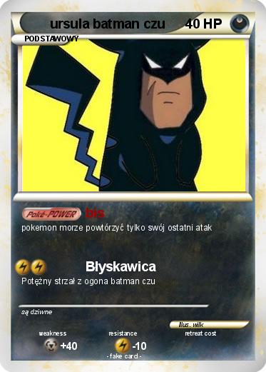 Pokemon ursula batman czu