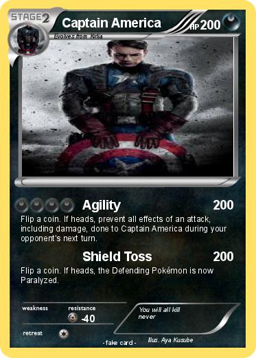 Pokemon Captain America