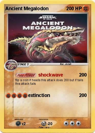 Pokemon Ancient Megalodon