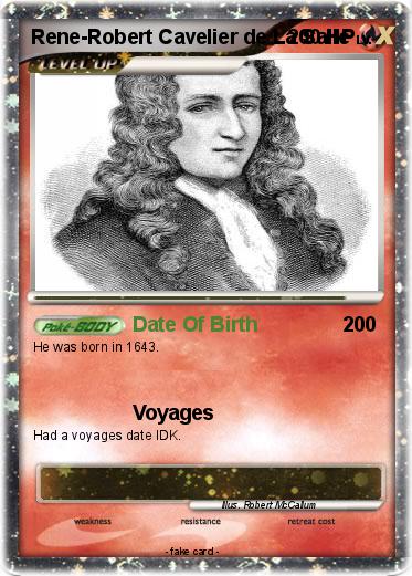Pokemon Rene-Robert Cavelier de La Salle