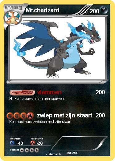 Pokemon Mr.charizard