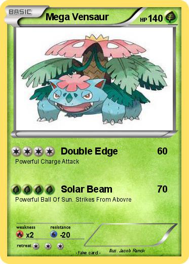 Pokemon Mega Vensaur