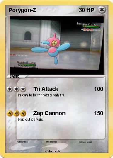 Pokemon Porygon-Z