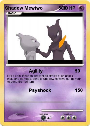 Pokemon Shadow Mewtwo             500