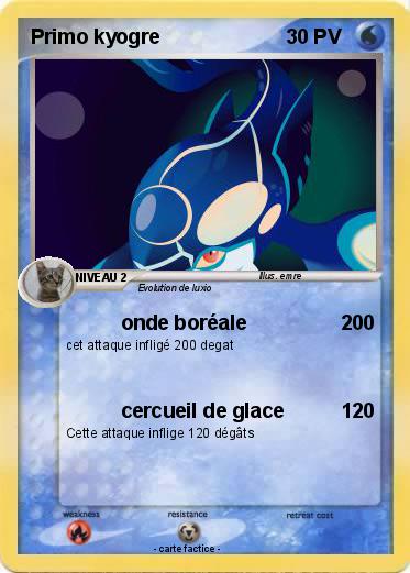 Pokemon Primo kyogre