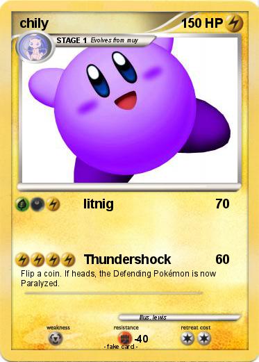 Pokemon chily