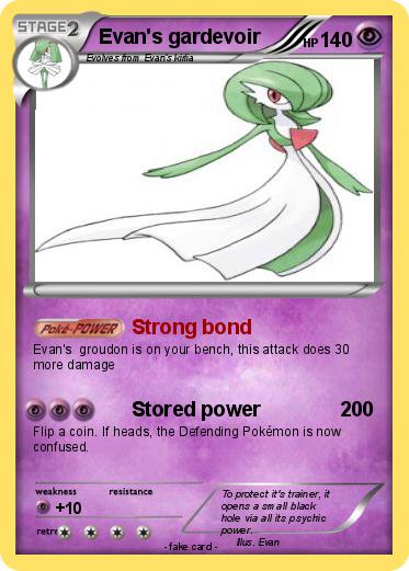 Pokemon Evan's gardevoir