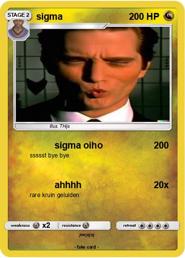 Pokemon sigma