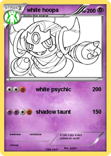Pokemon white hoopa