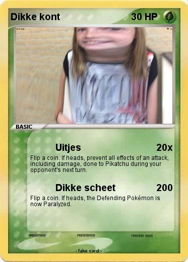 Pokemon Dikke kont