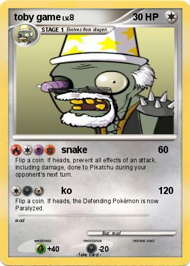 Pokemon toby game