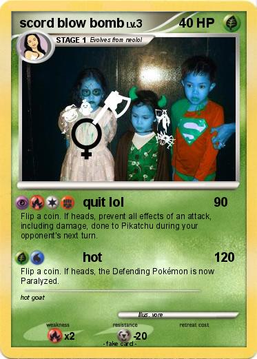 Pokemon scord blow bomb