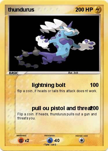 Pokemon thundurus