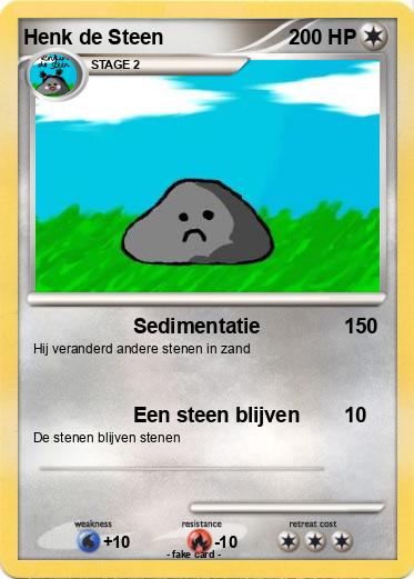 Pokemon Henk de Steen