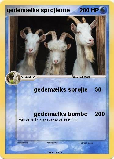Pokemon gedemælks sprøjterne