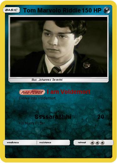 Pokemon Tom Marvolo Riddle