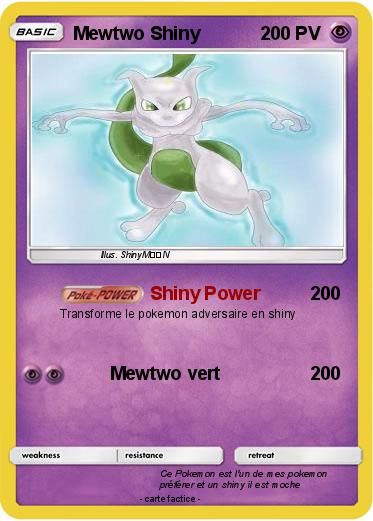 Pokemon Mewtwo Shiny