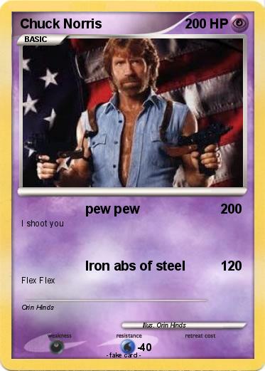 Pokemon Chuck Norris