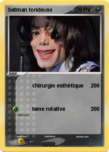 Pokemon batman tondeuse