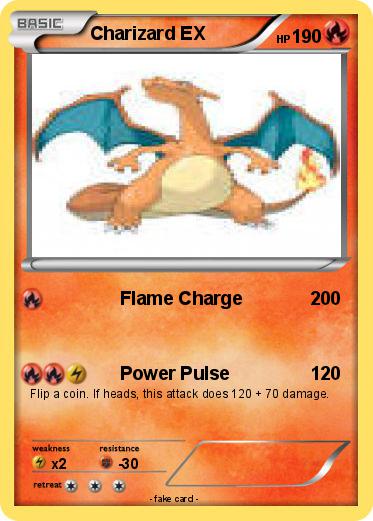 Pokemon Charizard EX