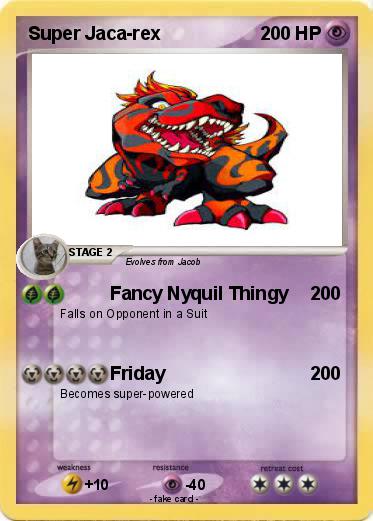 Pokemon Super Jaca-rex