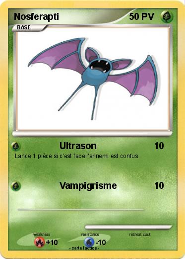 Pokemon Nosferapti