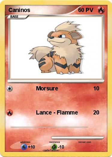 Pokemon Caninos