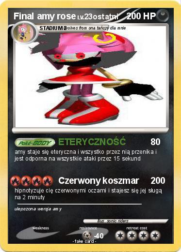 Pokemon Final amy rose