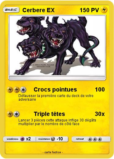 Pokemon Cerbere EX