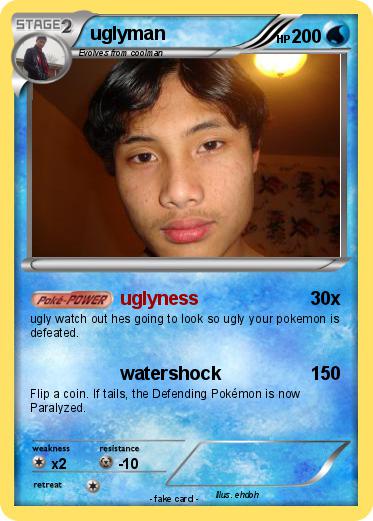 Pokemon uglyman