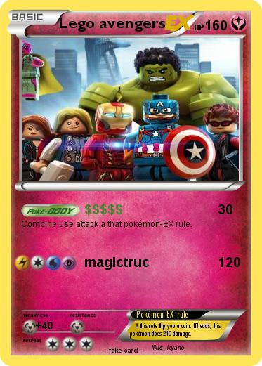 Pokemon Lego avengers