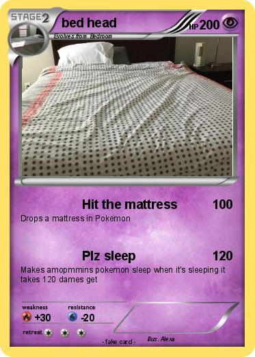 Pokemon bed head