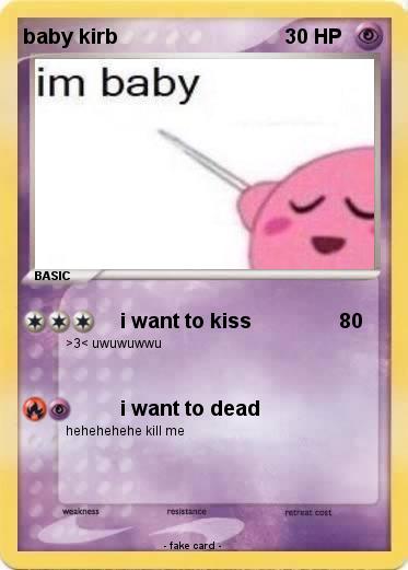 Pokemon baby kirb