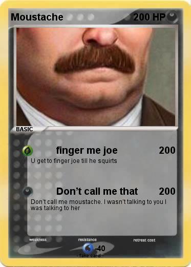 Pokemon Moustache