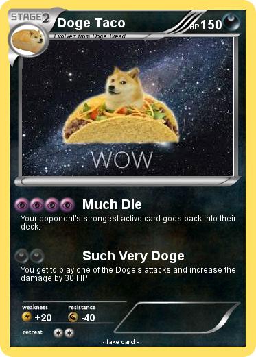 Pokemon Doge Taco