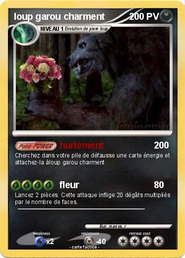 Pokemon loup garou charment