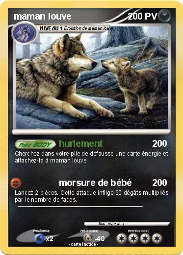 Pokemon maman louve