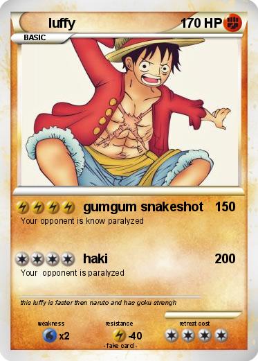Pokemon luffy