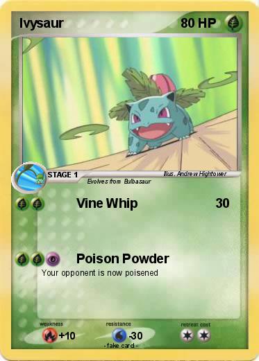 Pokemon Ivysaur
