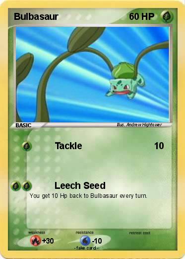 Pokemon Bulbasaur