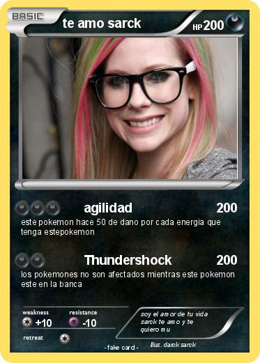 Pokemon te amo sarck