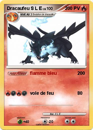 Pokemon Dracaufeu S L E
