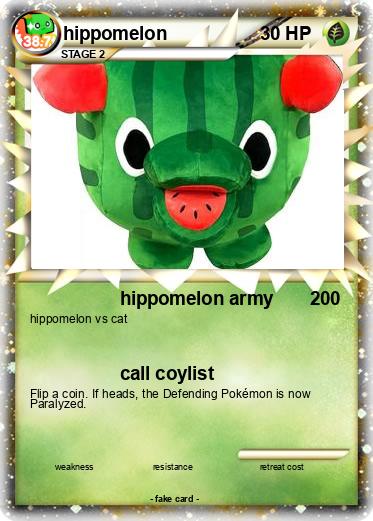 Pokemon hippomelon