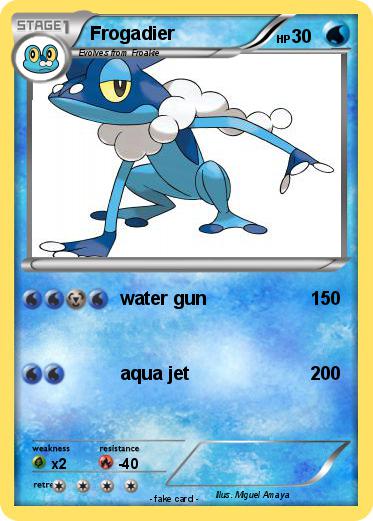 Pokemon Frogadier