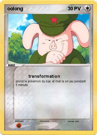 Pokemon oolong