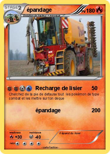 Pokemon épandage